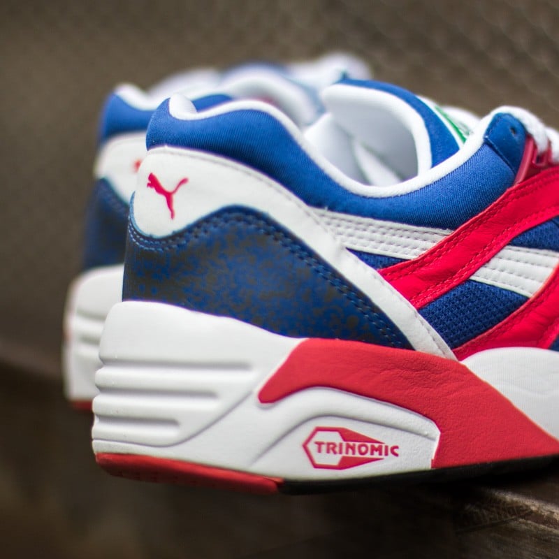 Мъжки кецове и обувки Puma Trinomic R698 Mazarine Blue-White-tr