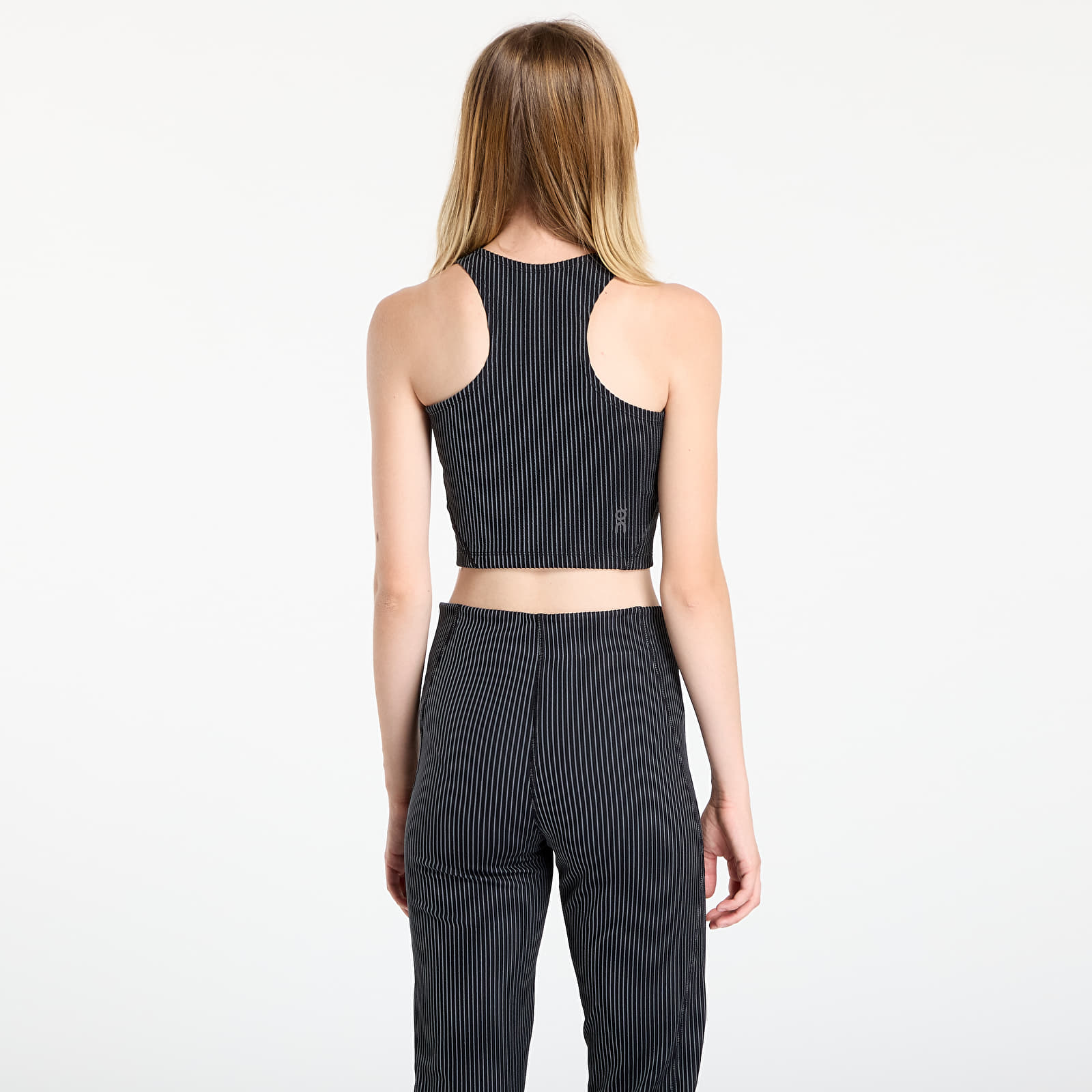 T-shirts On All Day Ribbed Crop Tee Black/ Rock