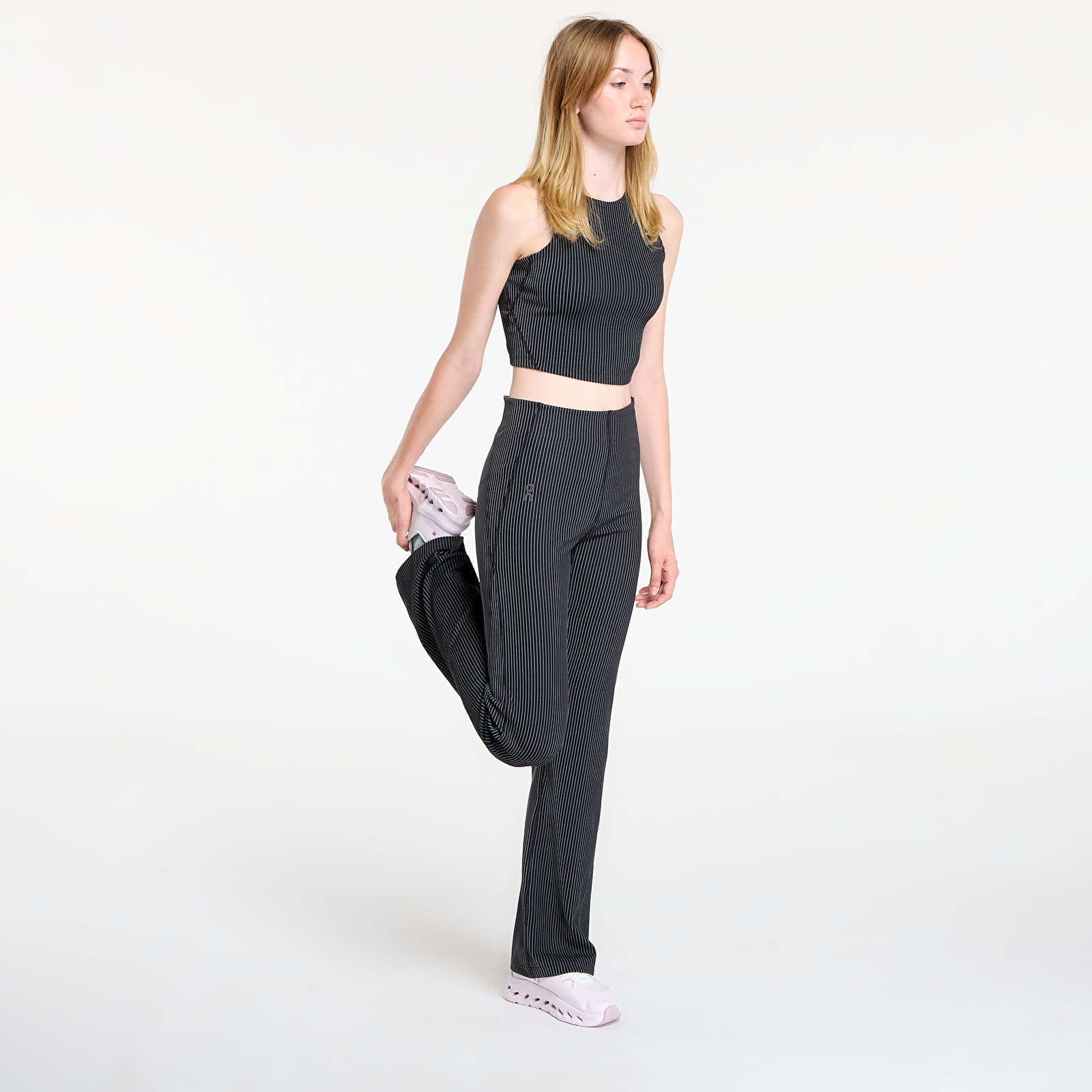 Bukser On All Day Ribbed Pants Black/ Rock