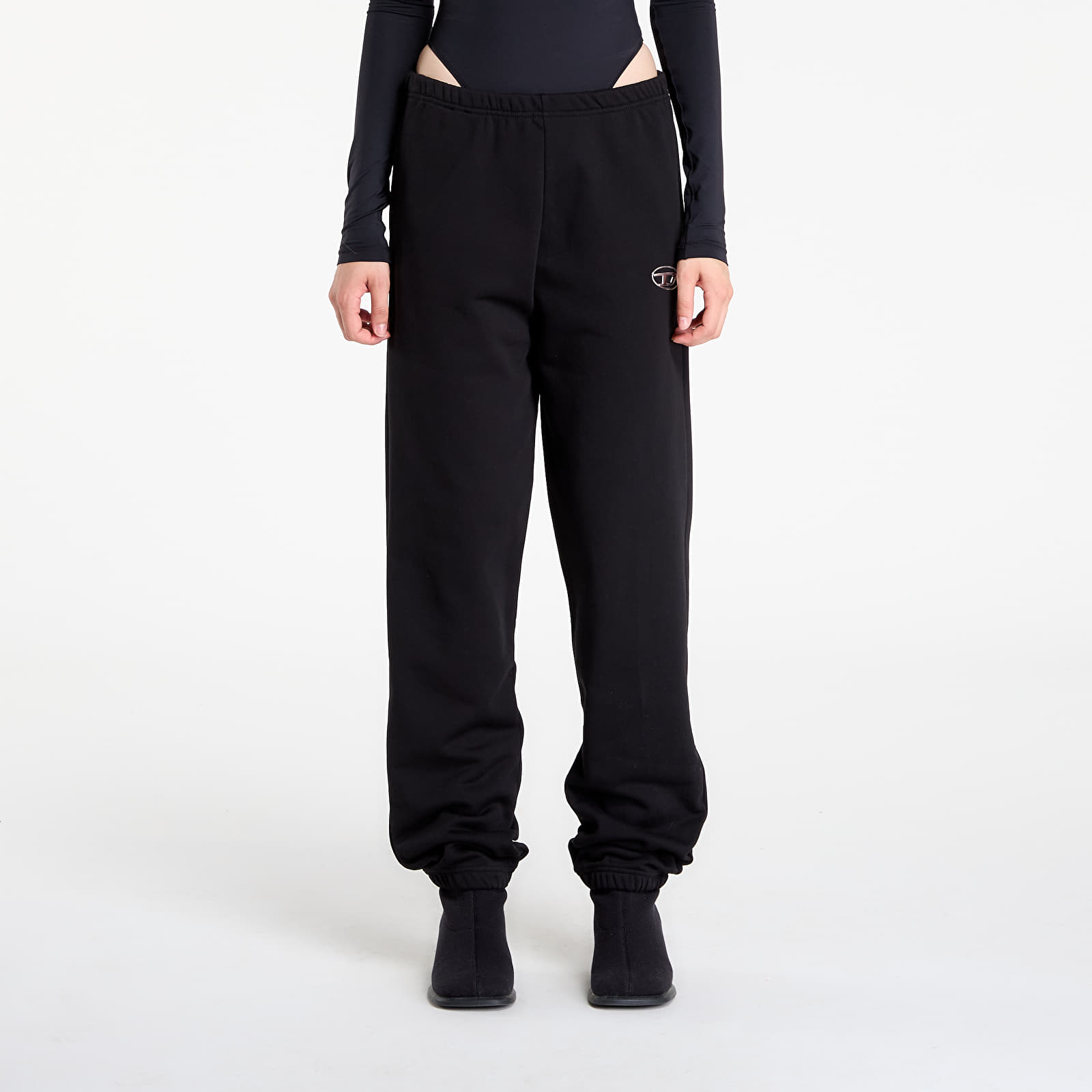Joggingbukser til kvinder Diesel P-Lacyn-Od Trousers Black