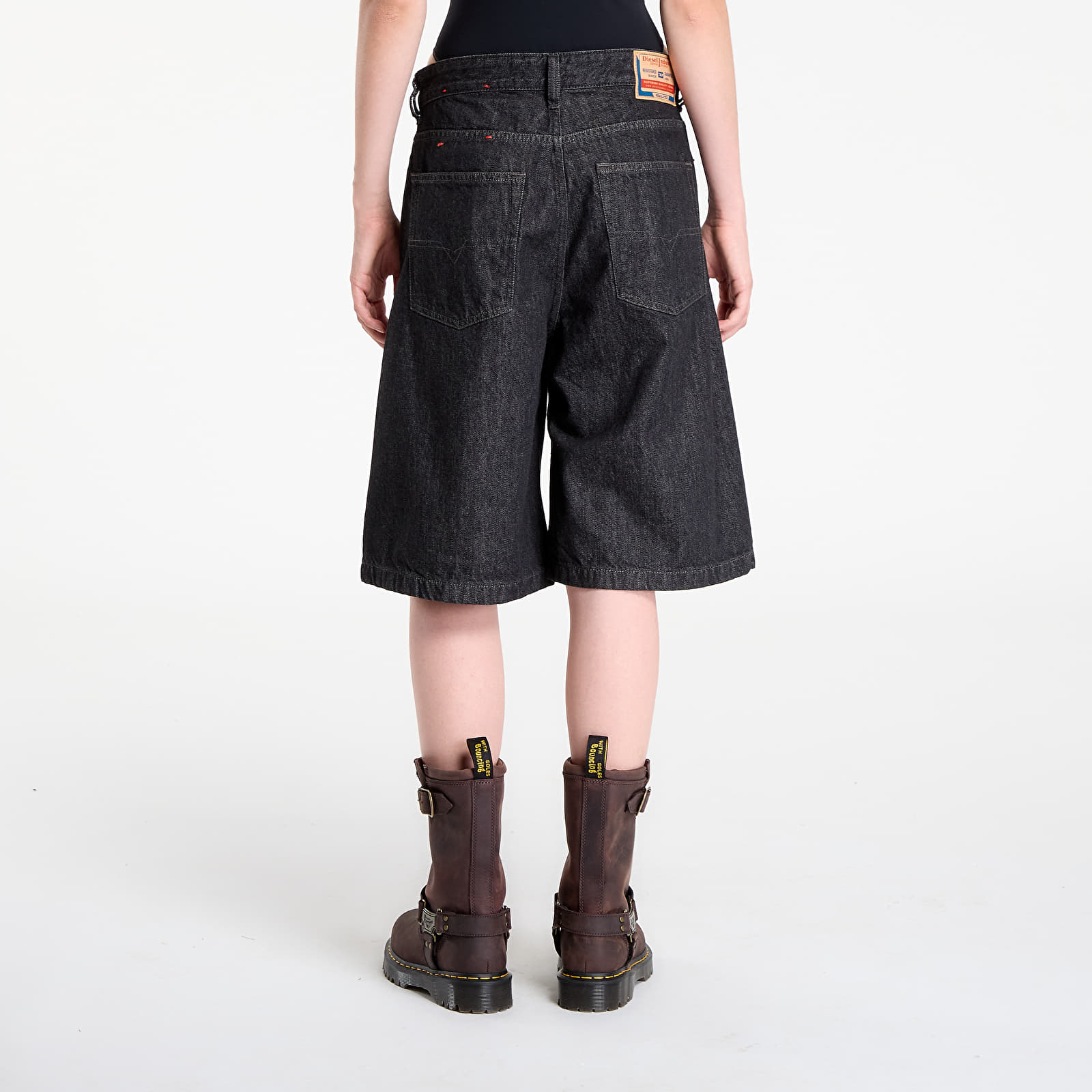 Shorts til kvinder Diesel De-Sire-Short Shorts Black/ Blue