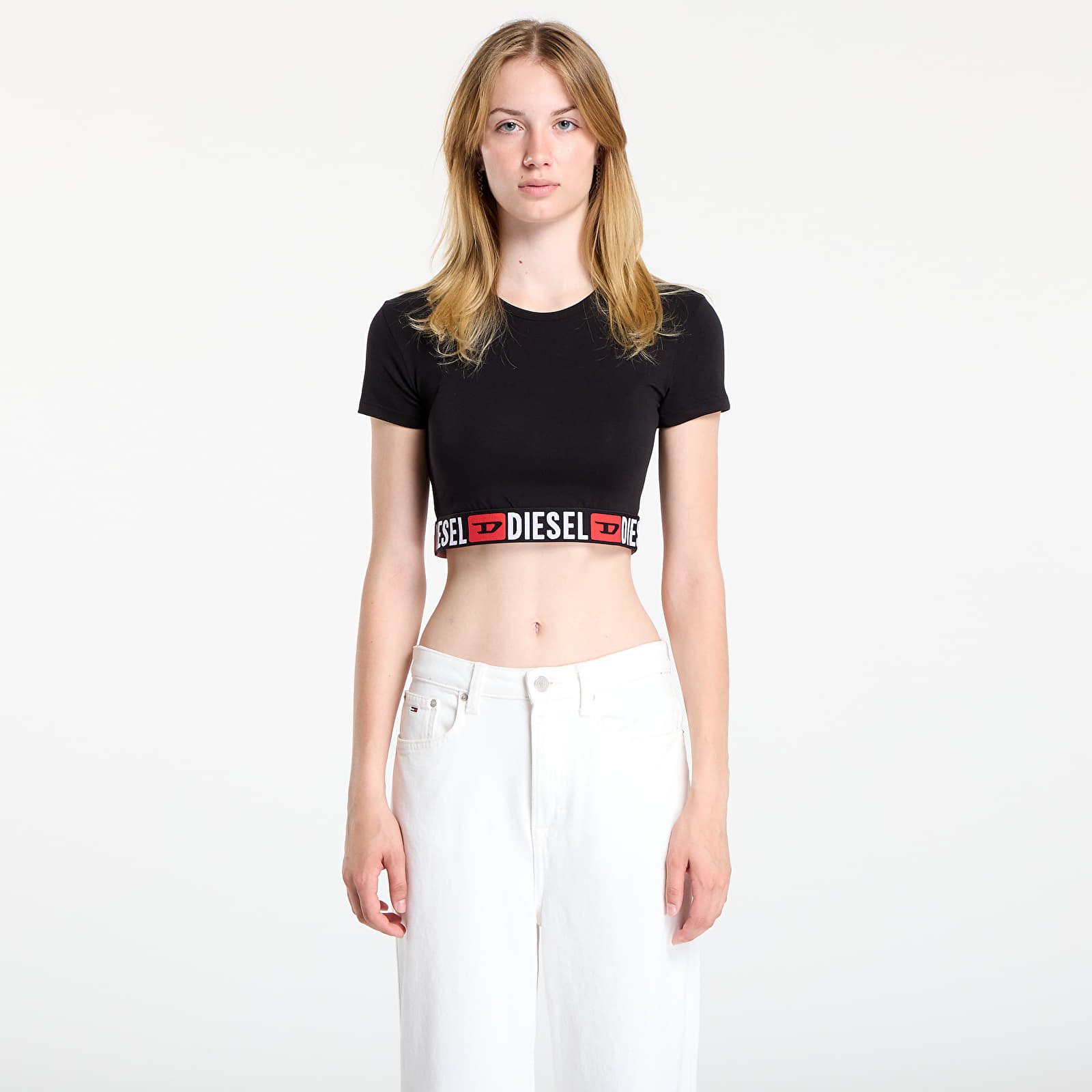 T-shirts til kvinder Diesel Irma-D-Core T-Shirt Black