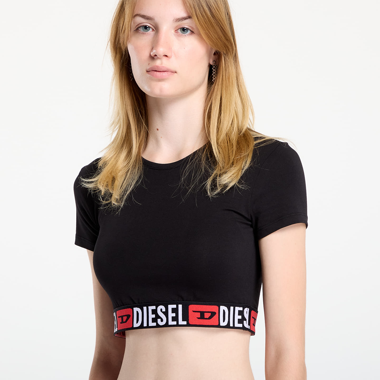 T-shirts til kvinder Diesel Irma-D-Core T-Shirt Black