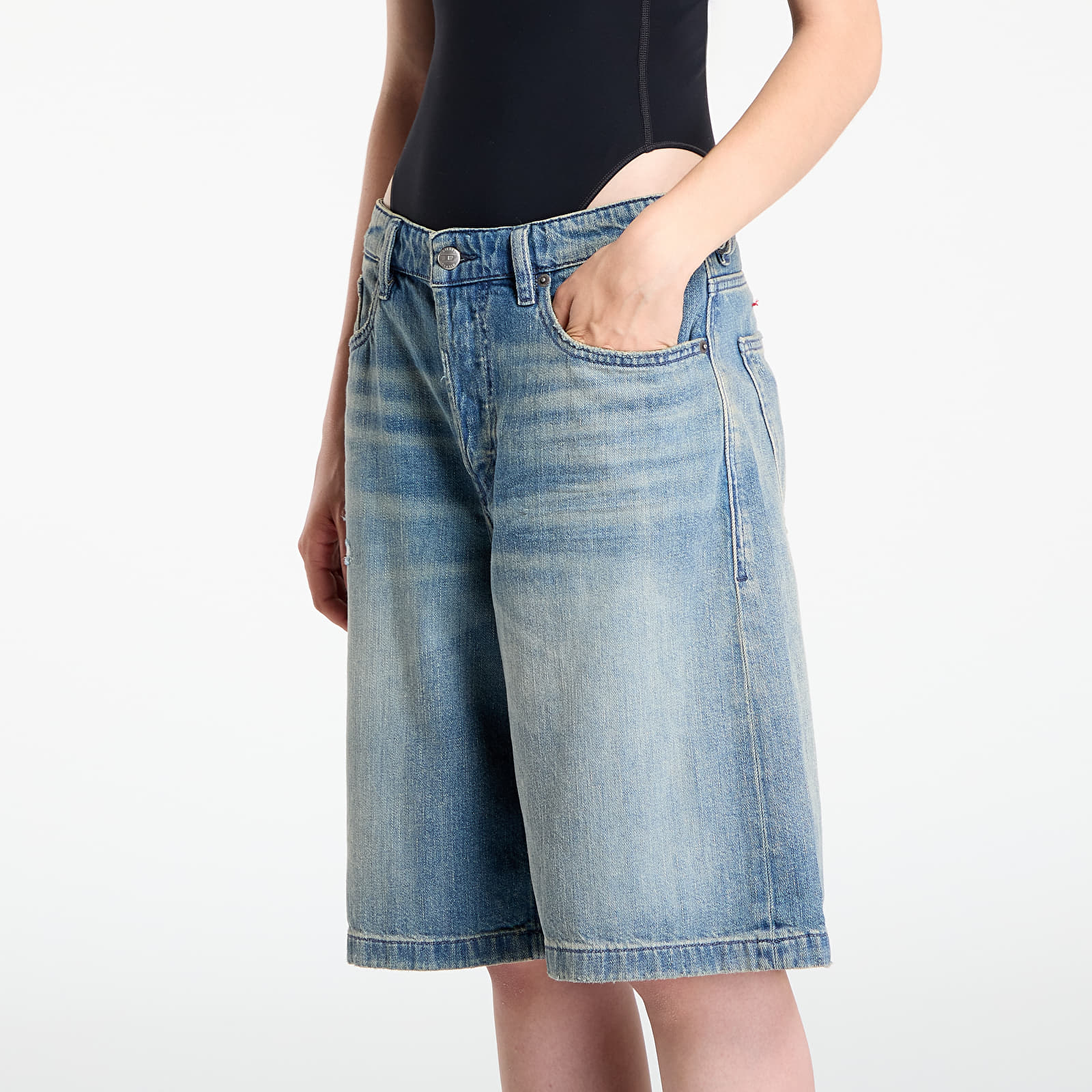 Shorts til kvinder Diesel De-Sire-Short Shorts Blue