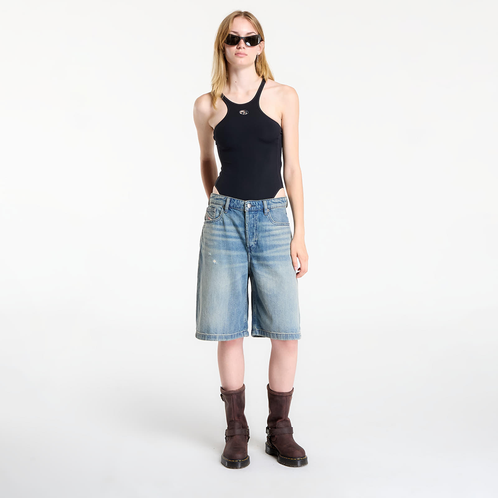 Shorts til kvinder Diesel De-Sire-Short Shorts Blue