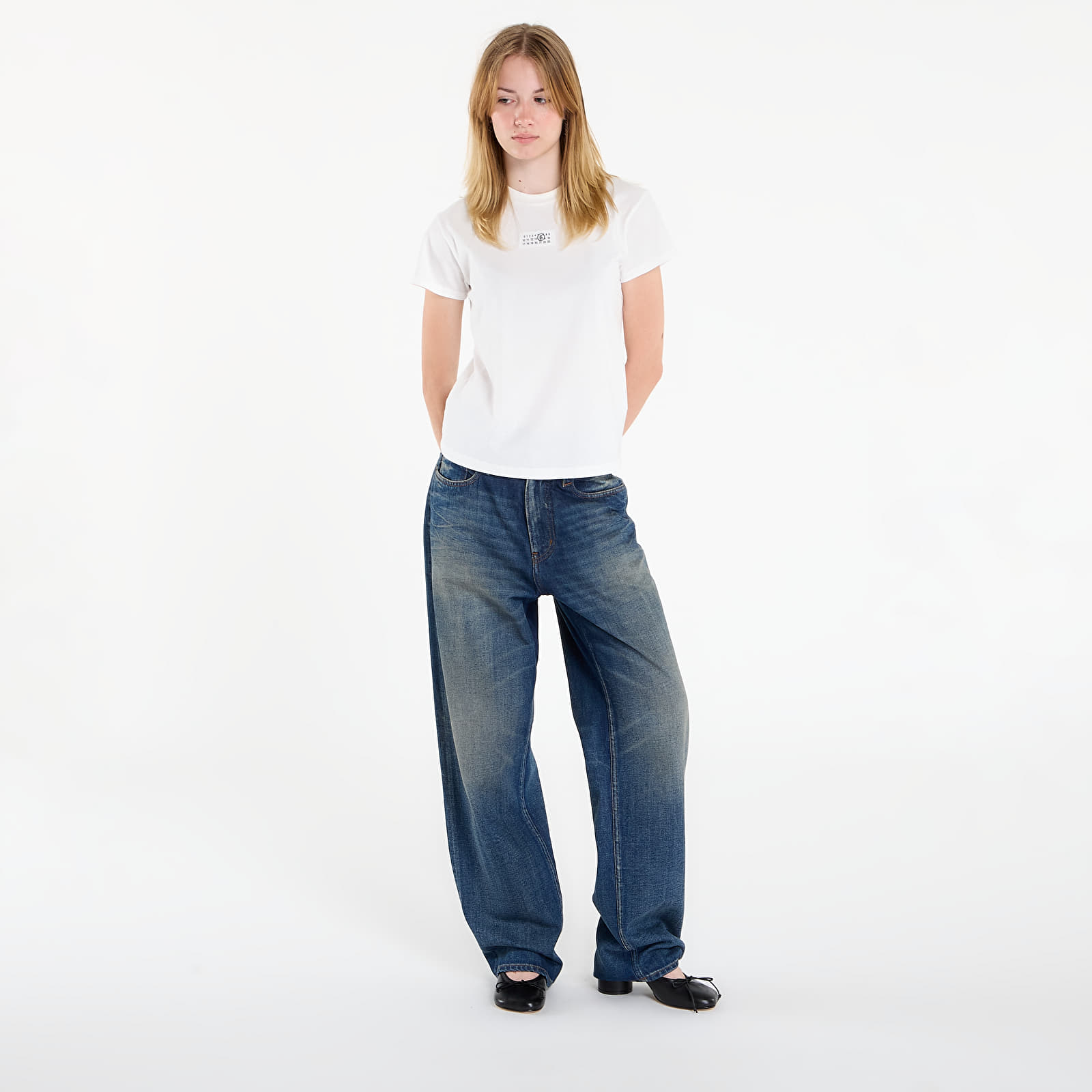 Тениски MM6 Rtw Avp T-Shirt Off White