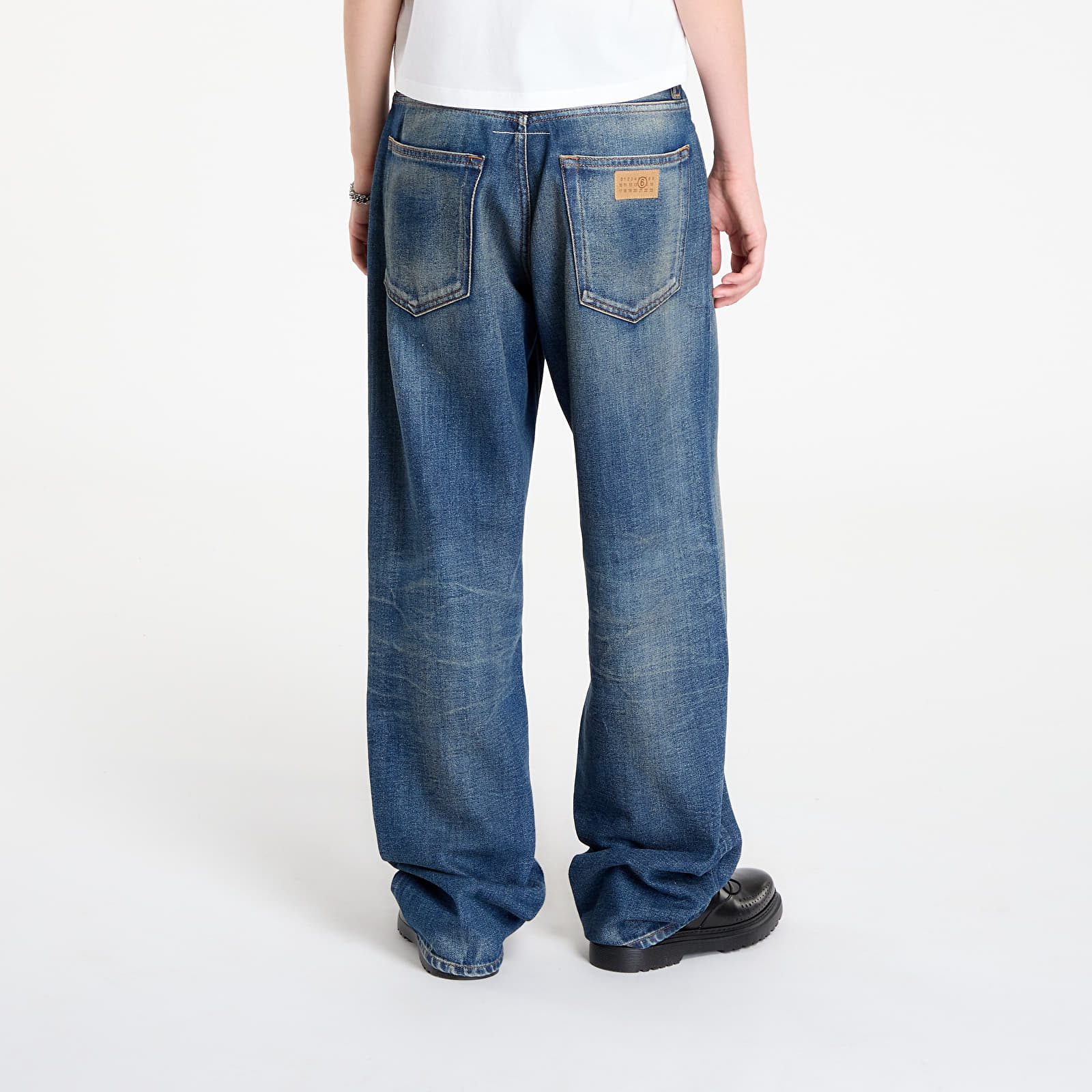 Jeans MM6 Rtw Avp Pants 5 Pockets Medium Blue
