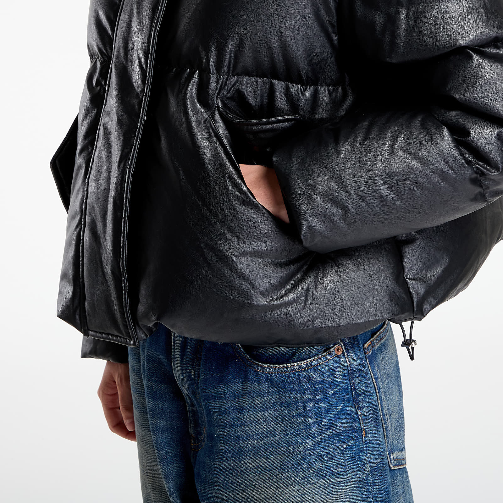 Puffer jackets MM6 Rtw Avp Sportsjacket Black