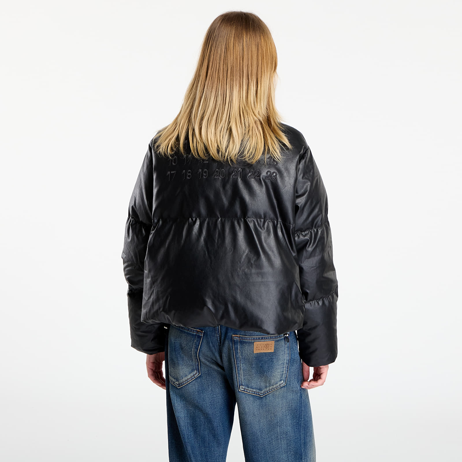 Puffer jackets MM6 Rtw Avp Sportsjacket Black