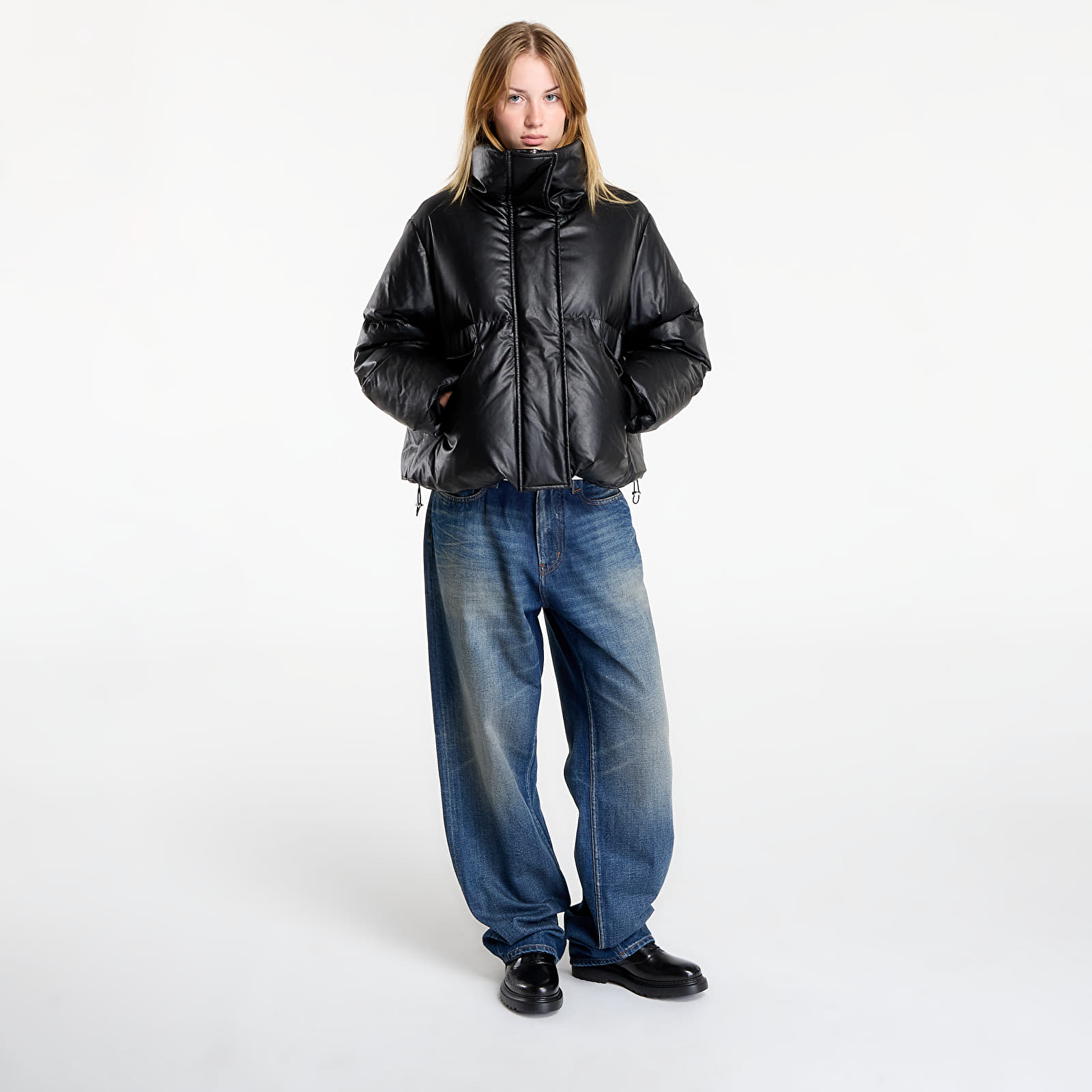 Puffer jackets MM6 Rtw Avp Sportsjacket Black