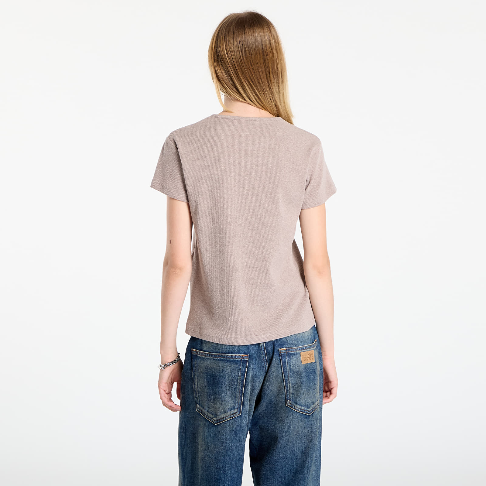 Тениски MM6 Rtw Avp T-Shirt Taupe