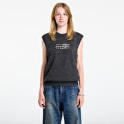 MM6 Gilet Dark Grey Melange