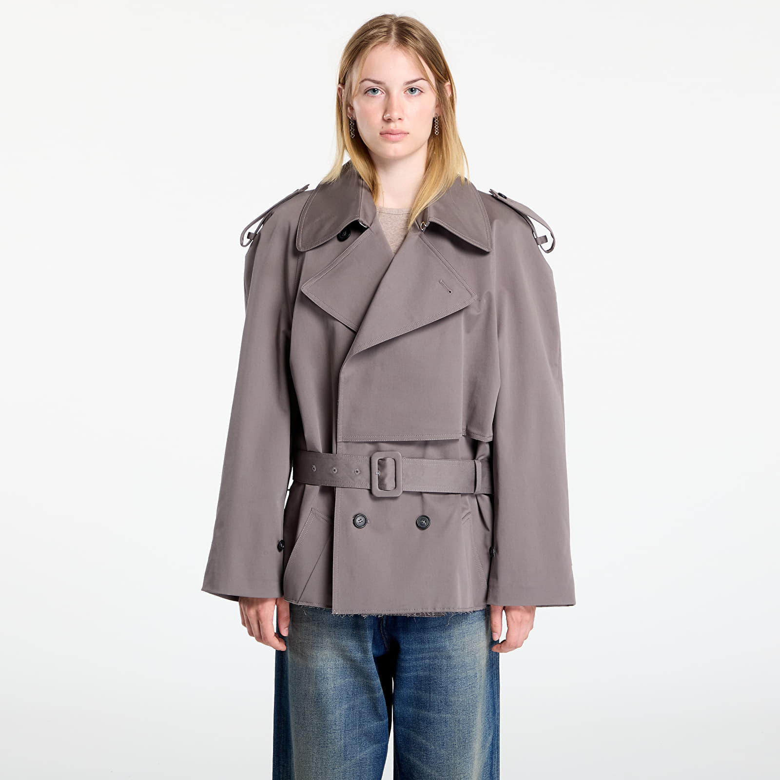 Jachetă MM6 Rtw Show Sportsjacket Grey 40