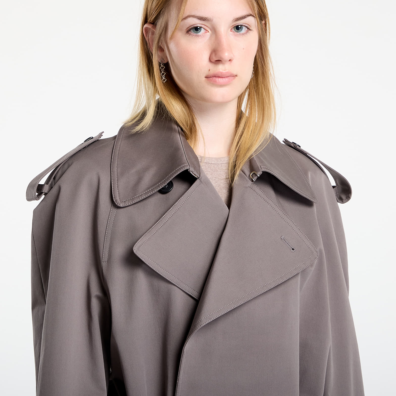 Kabátok MM6 Rtw Show Sportsjacket Grey