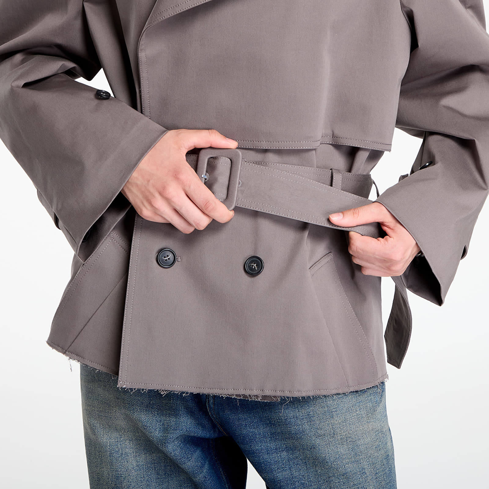 Kabátok MM6 Rtw Show Sportsjacket Grey