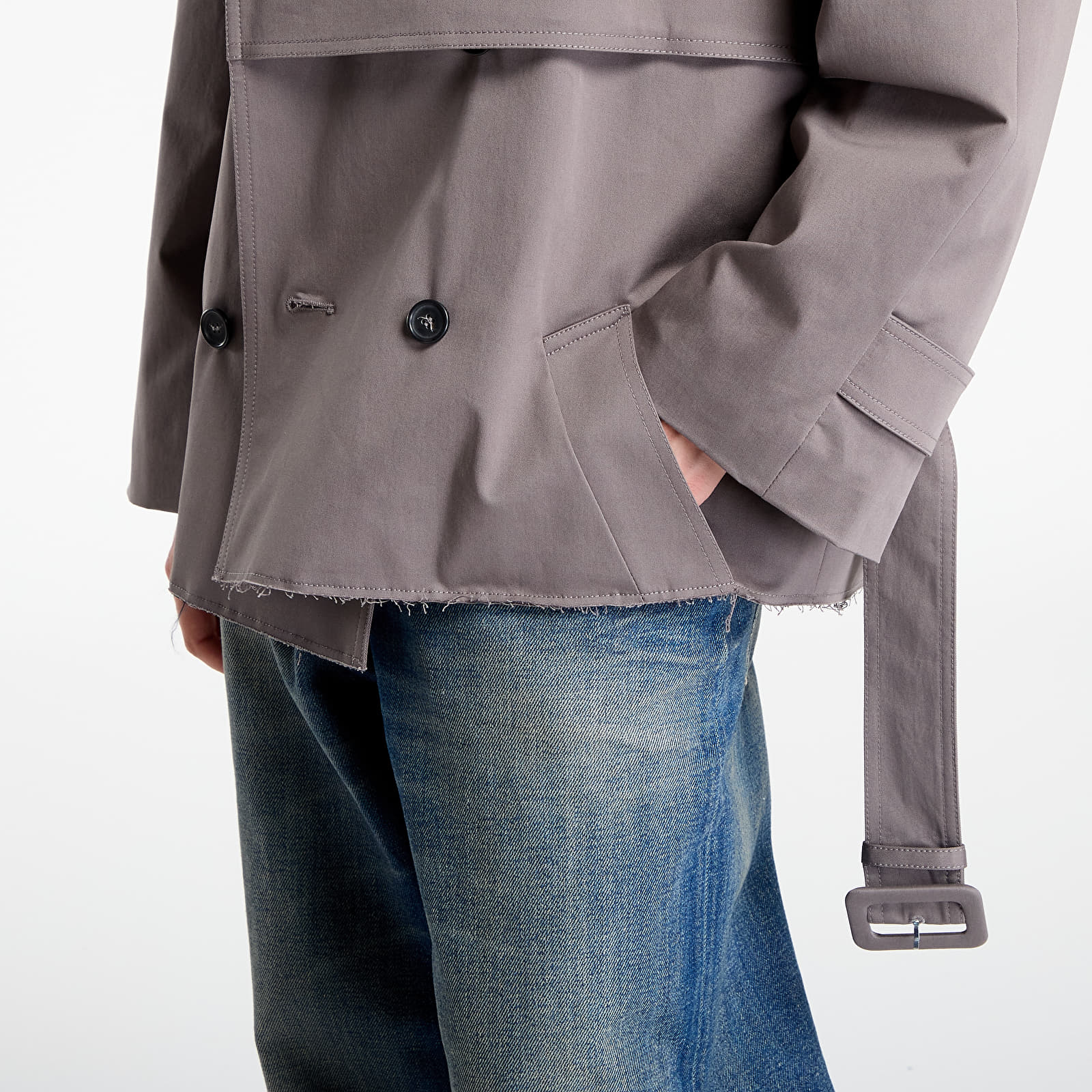 Kabátok MM6 Rtw Show Sportsjacket Grey