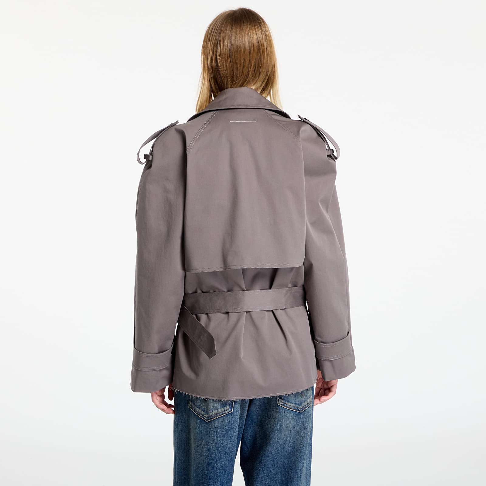 Kabátok MM6 Rtw Show Sportsjacket Grey