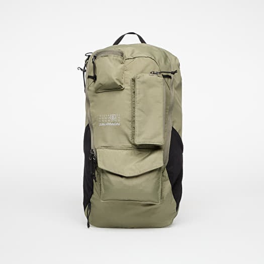 Rygsæk MM6 X Salomon Numeric Nylon Backpack Deep Lichen Green