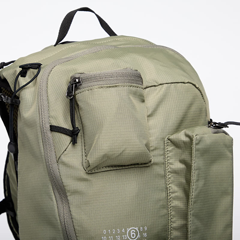 MM6 X Salomon Numeric Nylon Backpack Deep Lichen Green | Footshop