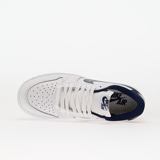 Air Jordan 1 Low '85 White/ Navy-White | Footshop