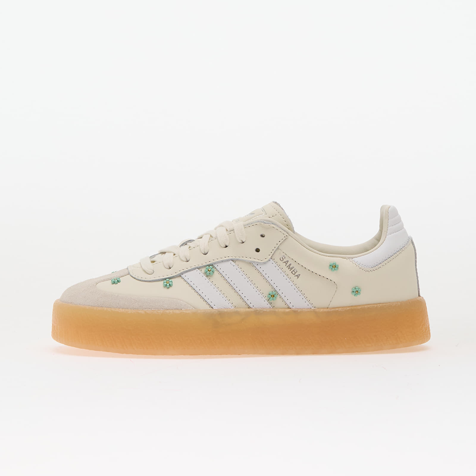 Sko til kvinder adidas Sambae Off White/ Ftwr White/ Clear Mint