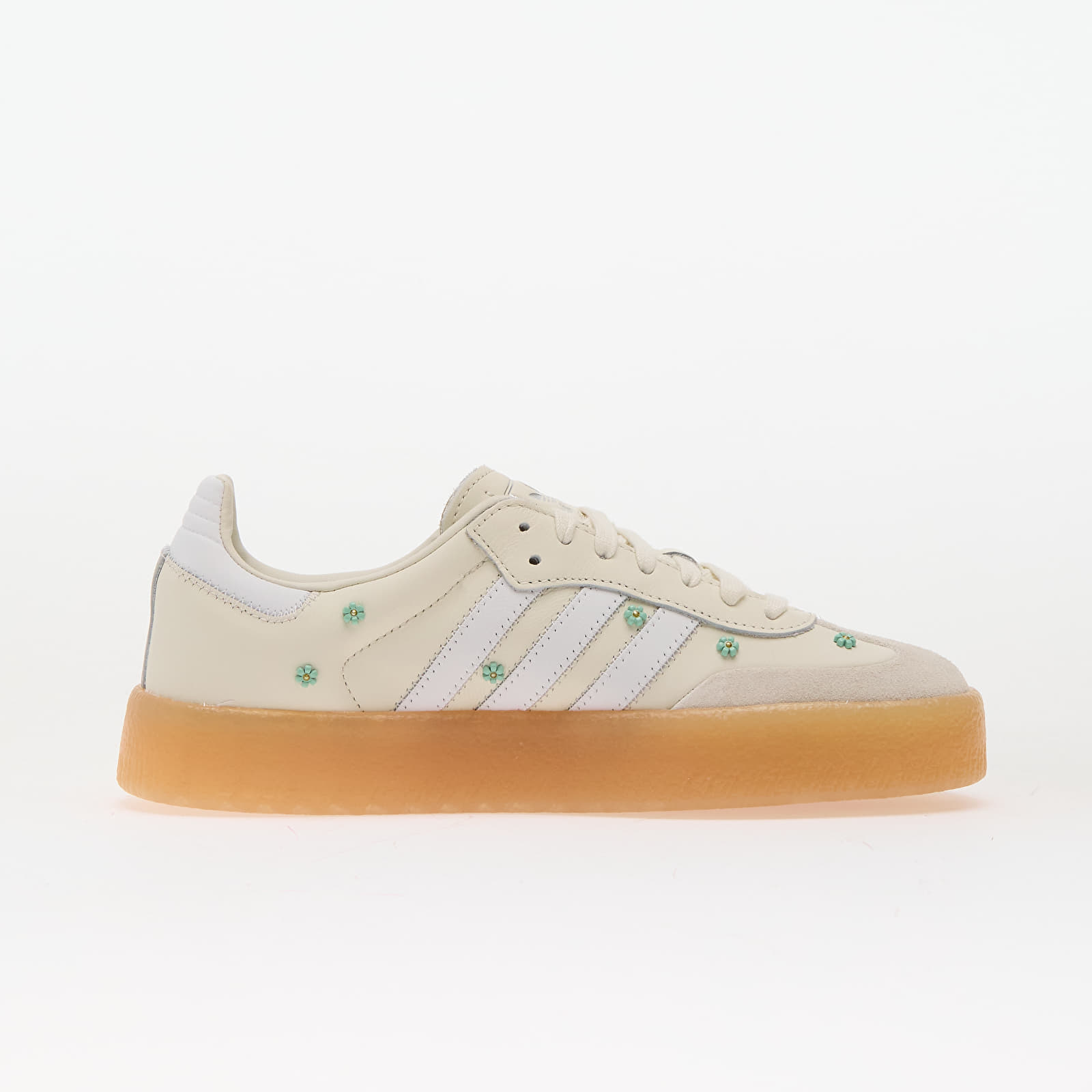 Sko til kvinder adidas Sambae Off White/ Ftwr White/ Clear Mint