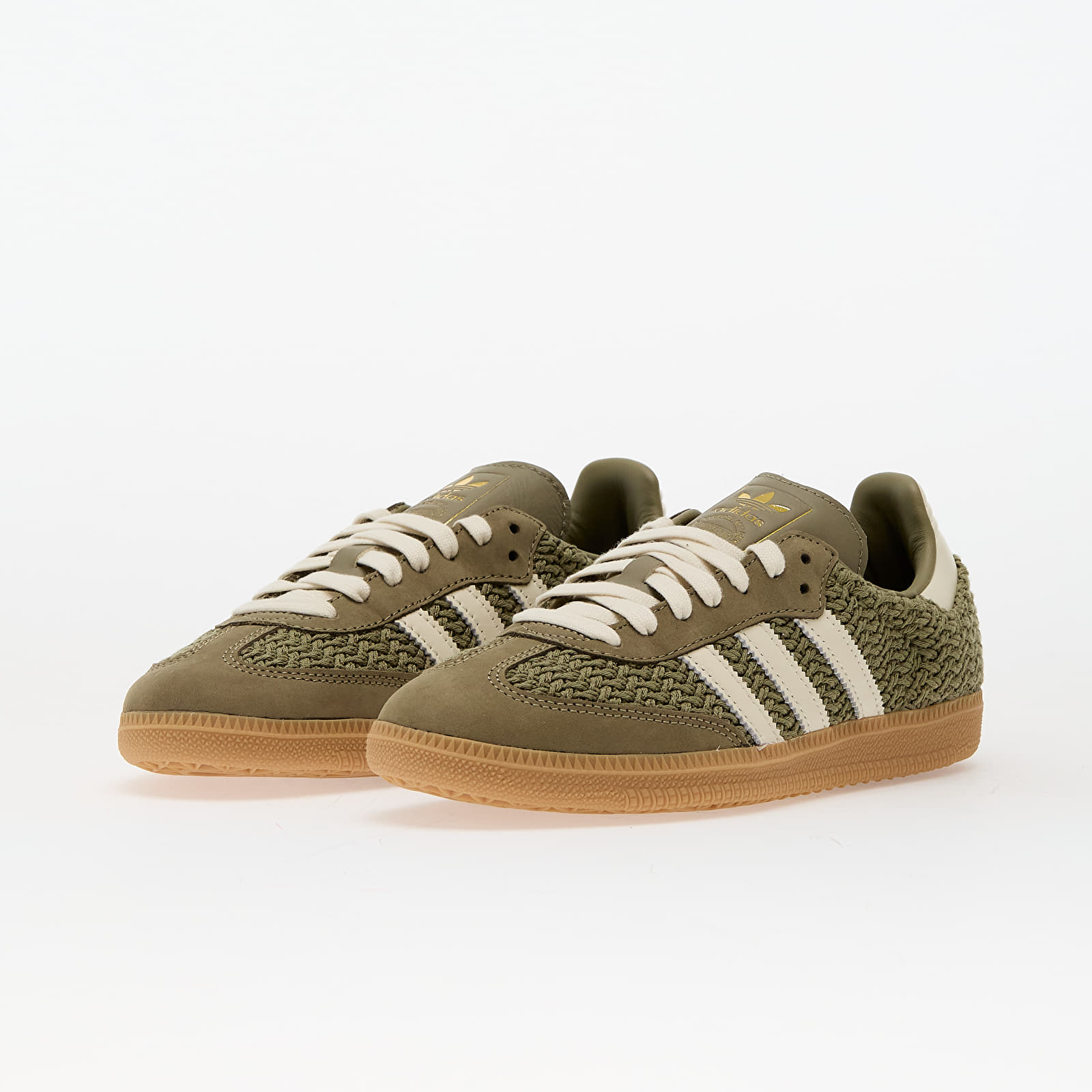 Sko til kvinder adidas Samba Og W Orbit Green/ Crew White/ Gum