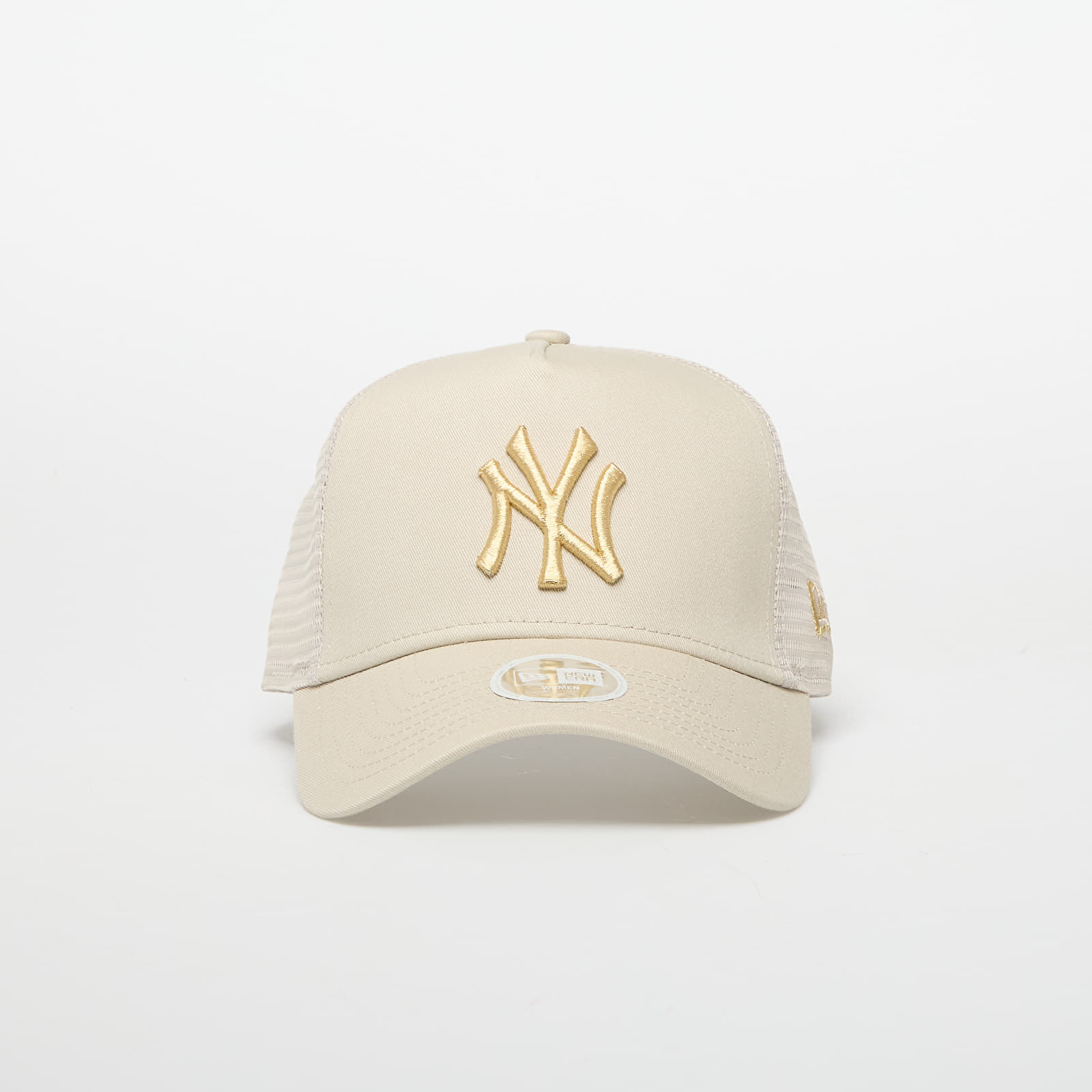 Caps New Era 9FORTY W Af Trucker MLB Metallic New York Yankees Stone/ Metallic Gold
