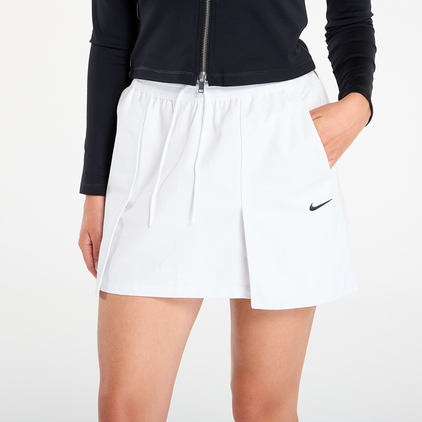 Moteriški sijonai Nike Sportswear Women's Cargo Mini Skirt Summit White/ Black