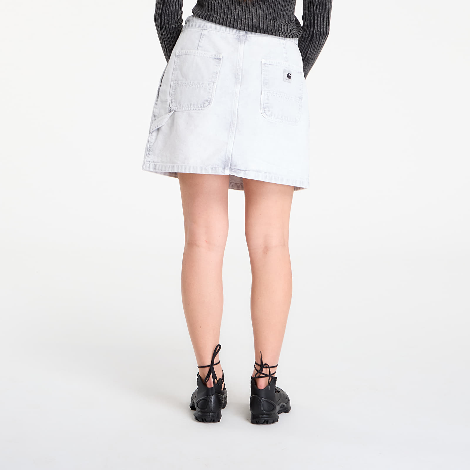 Nederdele til kvinder Carhartt WIP W' Emery Skirt Black Chalk Wash