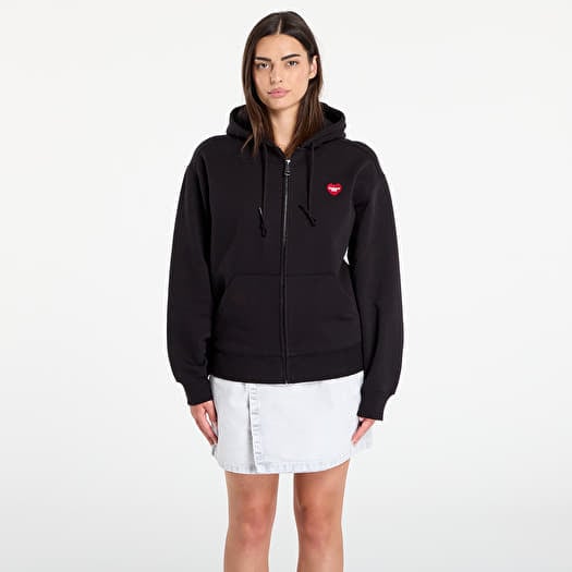 Carhartt WIP Hooded Heart II Hartt Sweat Jacket UNISEX Black