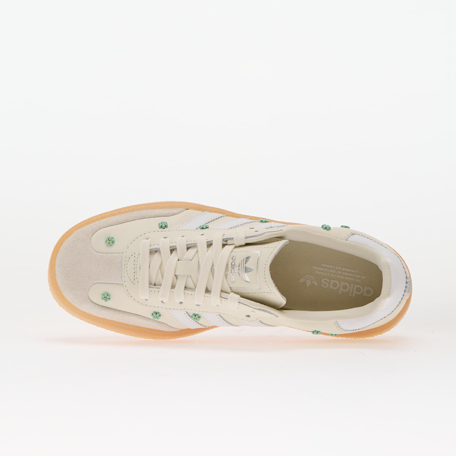 Sko til kvinder adidas Sambae Off White/ Ftwr White/ Clear Mint