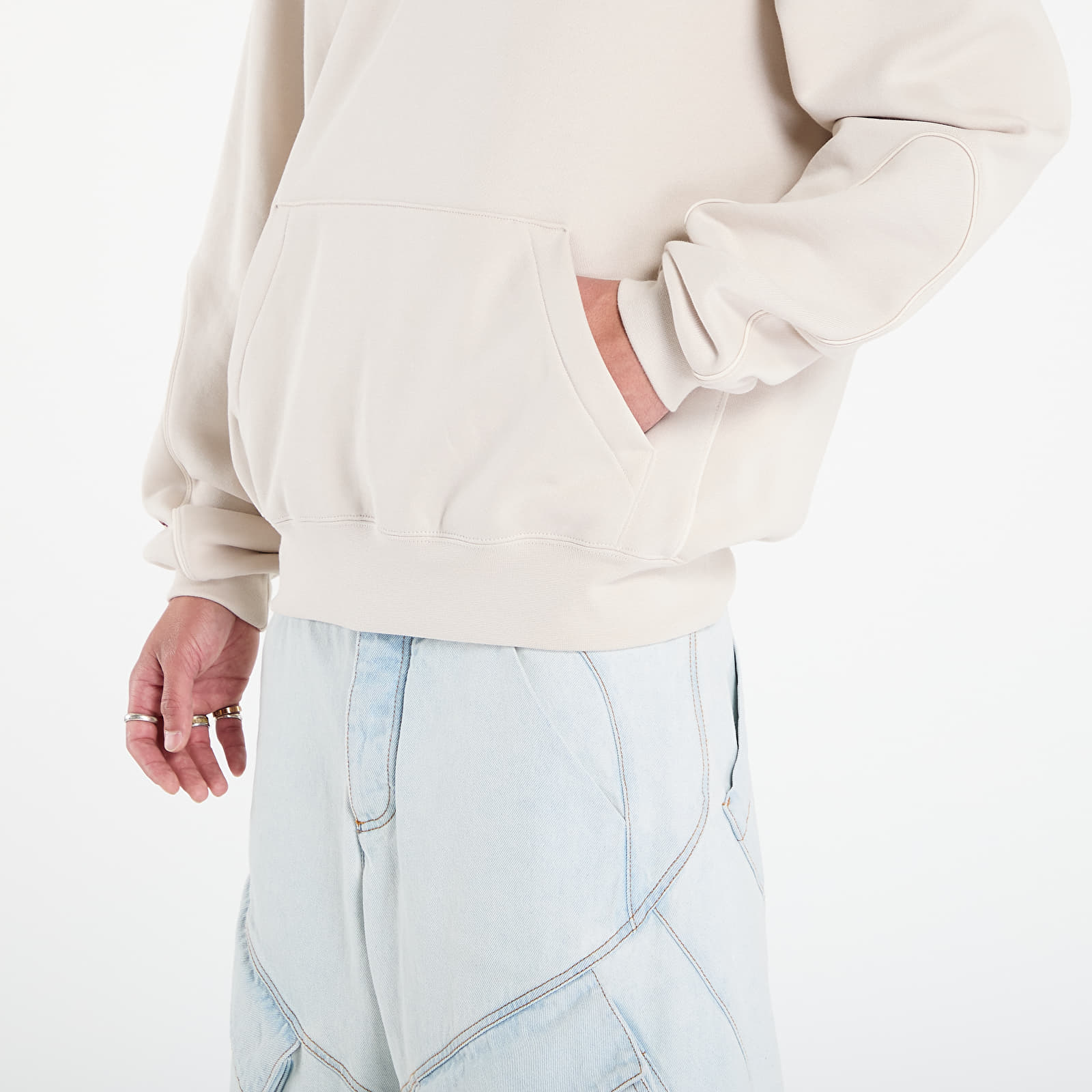 Felpe Nike x NOCTA Men's Fleece Hoodie Lt Orewood Brn/ Team Red