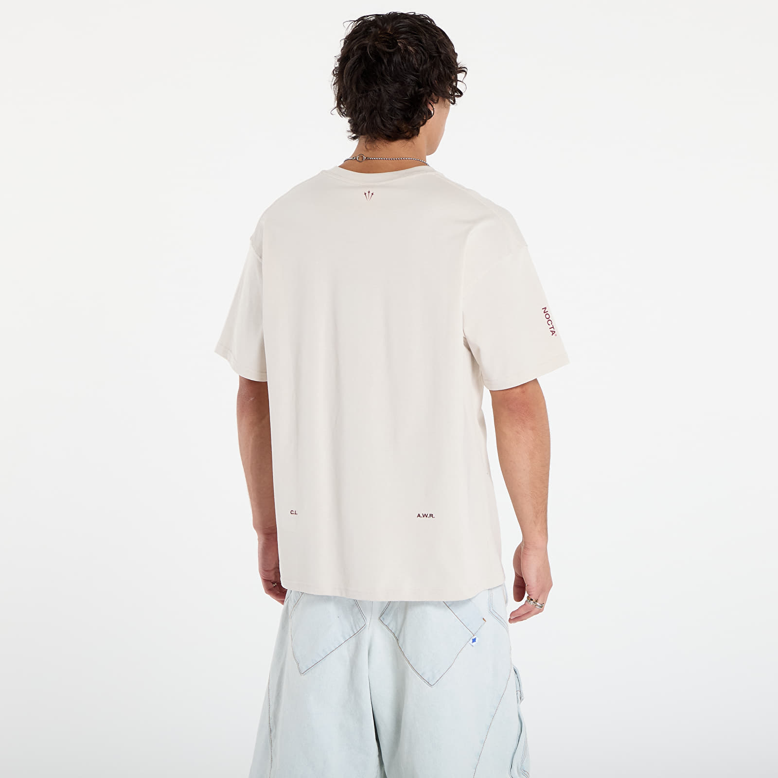 Magliette Nike x NOCTA Men's T-Shirt Lt Orewood Brn/ Team Red