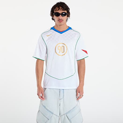 Jersey Nike Total 90 Men's Dri-FIT Soccer Jersey White/ Italy Blue/ Sport Red/ Metallic Gold