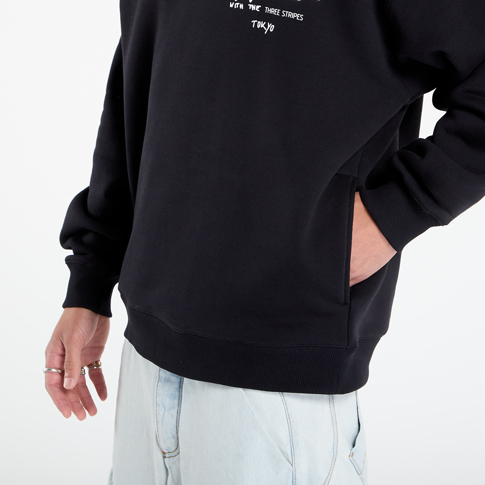 Men's hoodies Y-3 M Merch Hoddie Black