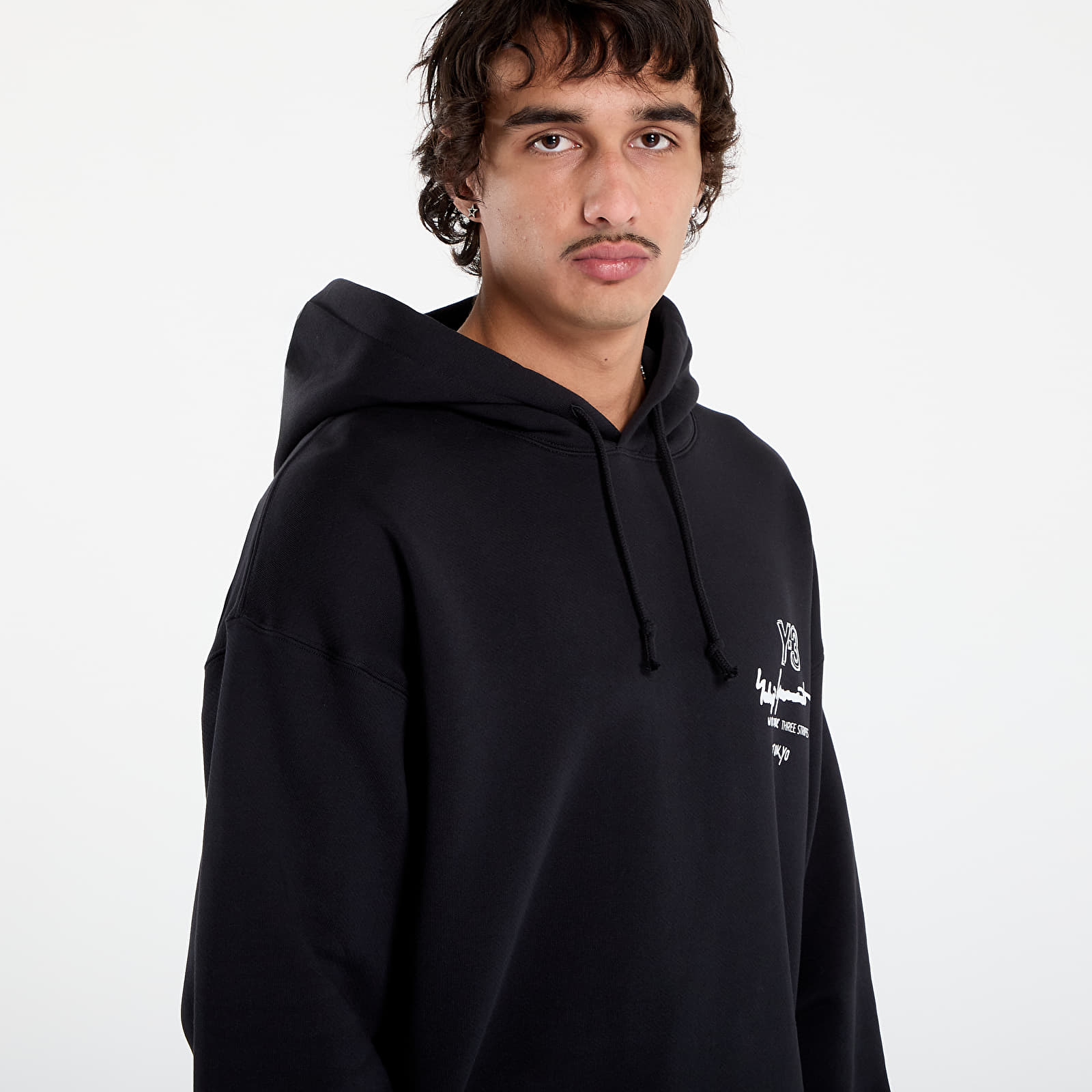 Men's hoodies Y-3 M Merch Hoddie Black