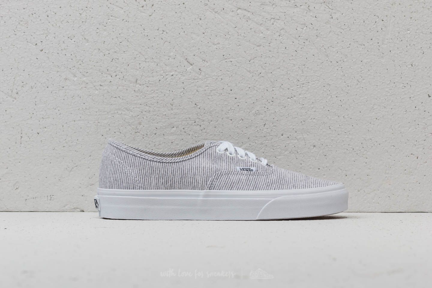 Men s shoes Vans Authentic Jersey Gray True White Footshop