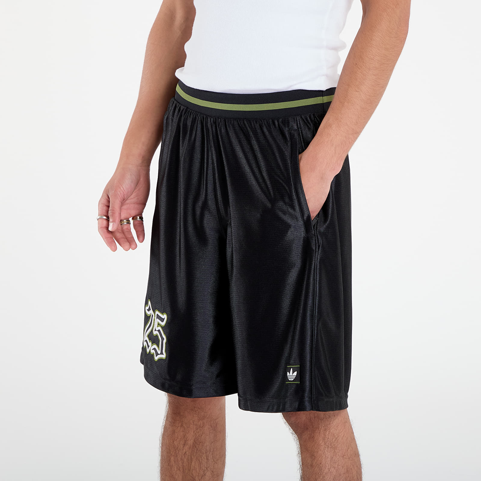 Pantaloni scurți pentru bărbați adidas Number Graphic Short Black