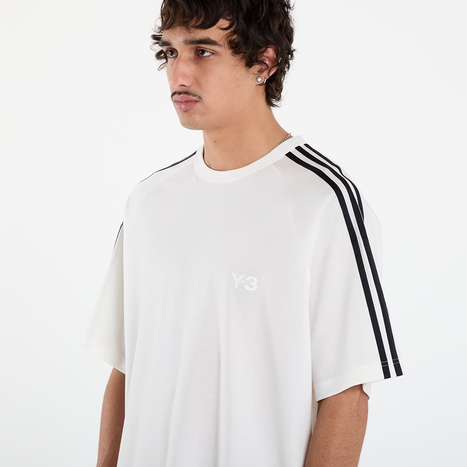 Magliette da uomo Y-3 Wire T-Shirt UNISEX Core White