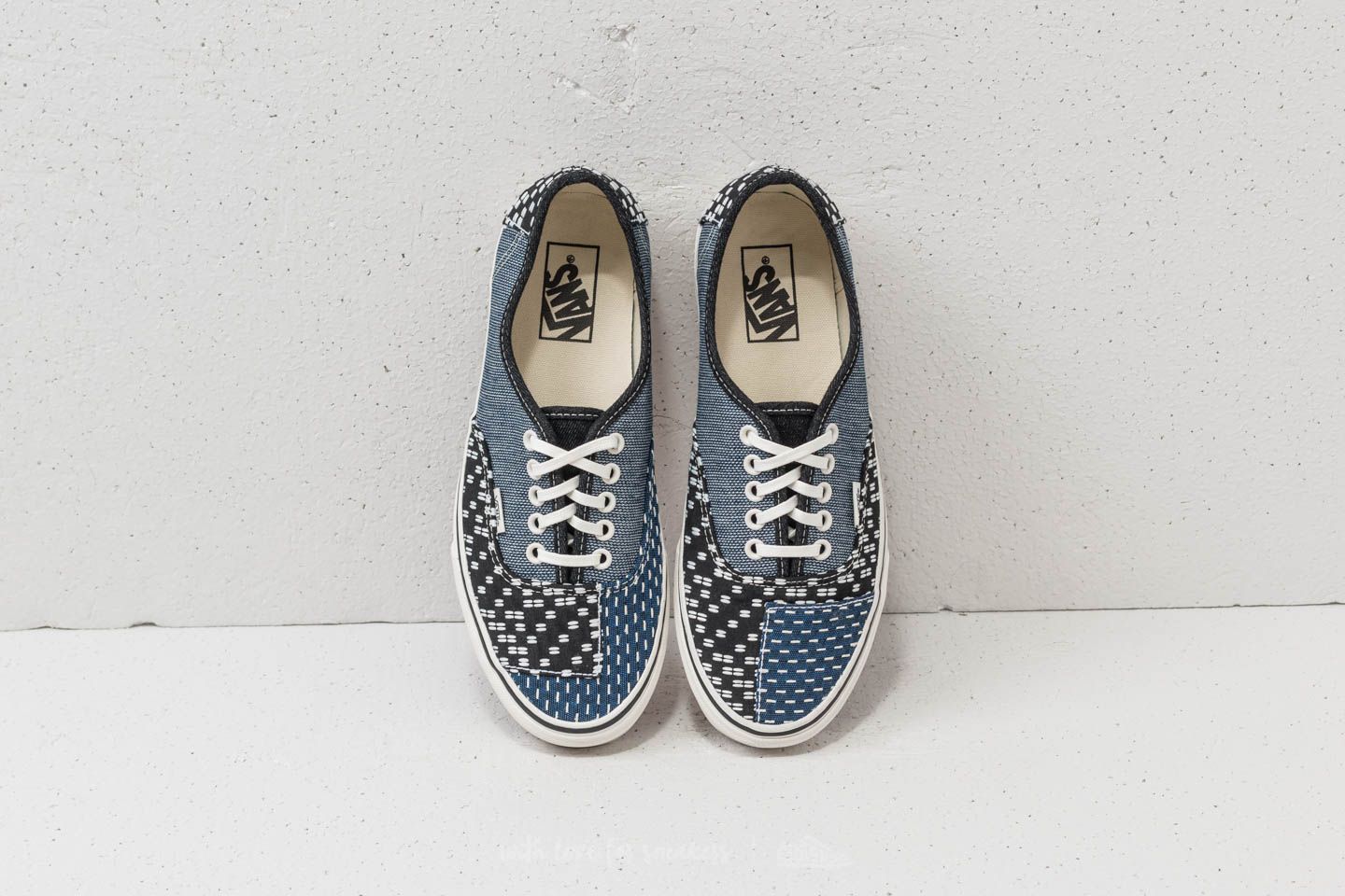 Vans authentic online patchwork denim