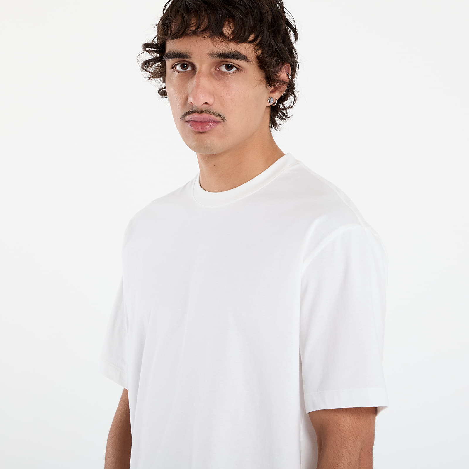 Tricouri bărbați Y-3 Graphic Short Sleeve Tee UNISEX Core White