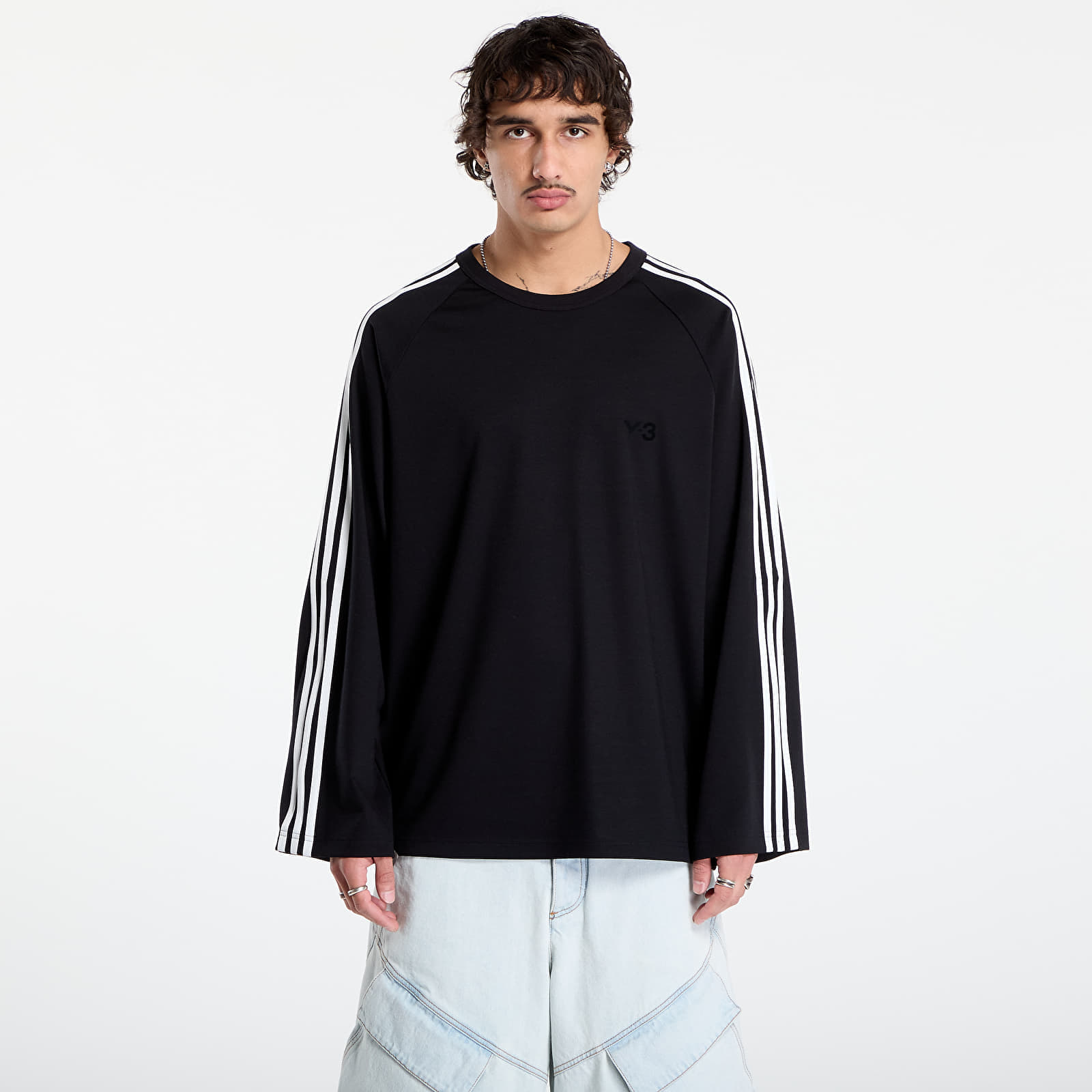 T-shirt Y-3 Wire Long Sleeve Tee UNISEX Black XL