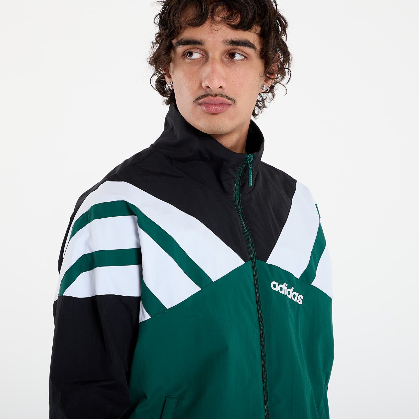 Jachete pentru bărbați adidas Track Top Collegiate Green/ Black