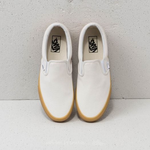 Vans classic slip on gum sole top