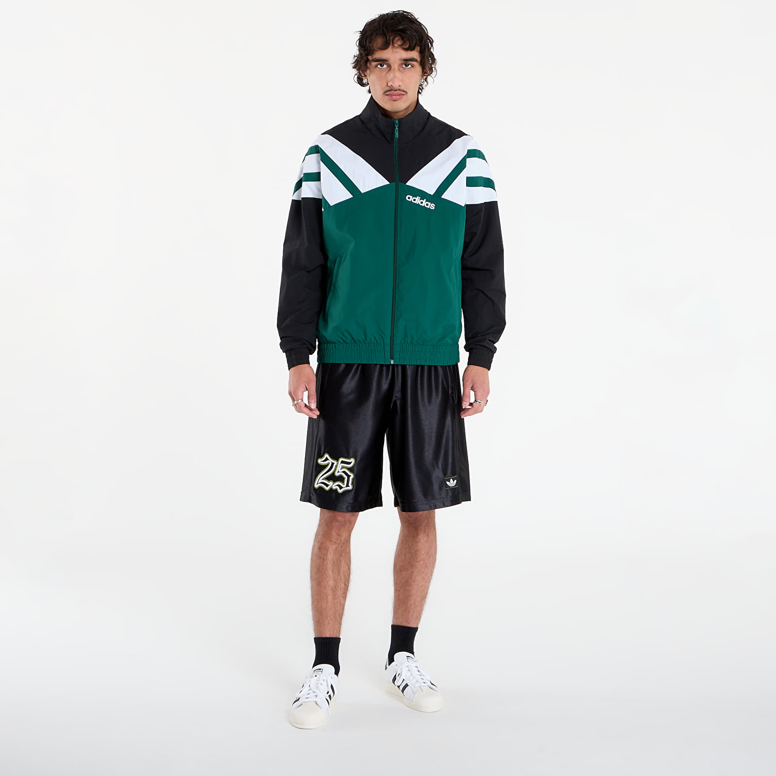 Jachete pentru bărbați adidas Track Top Collegiate Green/ Black