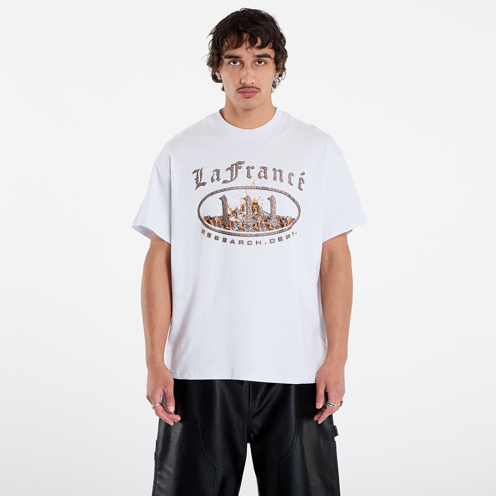 Magliette da uomo Puma LaFrance HEEM Tee I Silver Mist