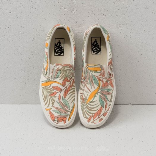 Vans slip on floral marshmallow sales