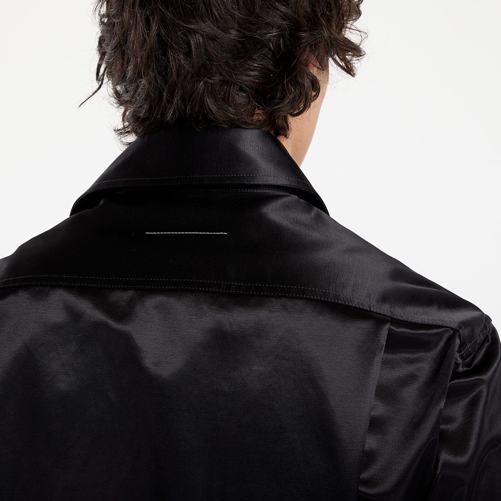 Ризи MM6 Long-Sleeved Shirt Black