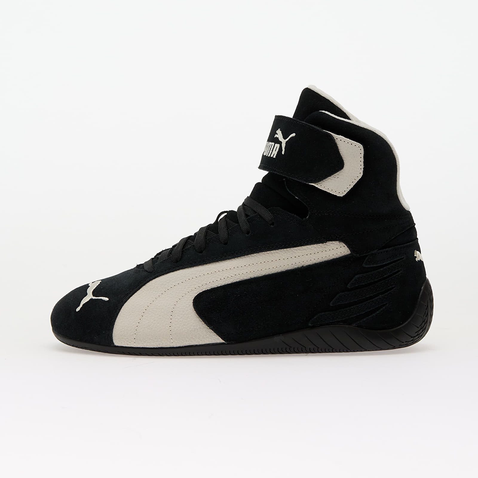 Sapatos de homem Puma Speedcat Mid Puma Black-Warm White